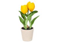 LIVARNO Kunsttulpen in pot (Geel) - thumbnail