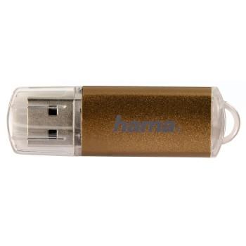 Hama Laeta USB-stick 32 GB Bruin 91076 USB-A 2.0 Hama Laeta USB-stick 32 GB Bruin 91076 USB-A 2.0