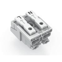 WAGO 294-4012 WAGO GmbH & Co. KG Netaansluitingsklem Flexibel: - Massief: 0.5-1.5 mm² Aantal polen: 2 1000 stuk(s) Wit - thumbnail