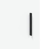 Dressoir 100x36x60 cm bewerkt hout wit - thumbnail