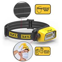 Hoofdlamp met ledlamp, oplaadbaar en verstelbaar Stak 3 W 300 Lm - thumbnail