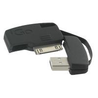 iGo PS00290-0002 KeyJuice Apple iPod/iPhone/iPad oplaadkabel (USB 2.0 naar Apple Dock Connector) zwart