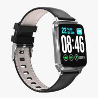 M8 1 3 inch IPS kleur scherm Smart armband IP67 waterdicht ondersteuning stap tellen/oproep herinnering/Hartslagbewaking/slaapbewaking (zilver) - thumbnail