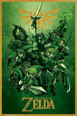 Poster The Legend of Zelda - Link 61x91,5cm