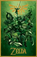 Poster The Legend of Zelda - Link 61x91,5cm - thumbnail