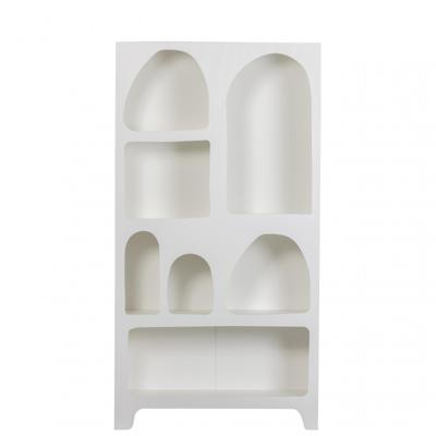 WOOOD Vakkenkast 'Caz' 180 x 95cm, kleur Wit WOOOD Vakkenkast 'Caz' 180 x 95cm, kleur Wit