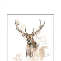 Ambiente Servet 25cm Antlers FSC Mix - thumbnail