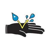 Delta Plus winterhandschoen VV736 lichtblauw mt 11 - thumbnail