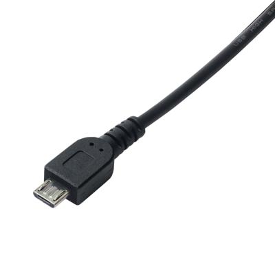 Akyga AK-USB-01 USB-kabel USB 2.0 USB-A stekker, USB-micro-B stekker 1.80 m Zwart