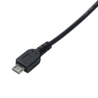 Akyga AK-USB-01 USB-kabel USB 2.0 USB-A stekker, USB-micro-B stekker 1.80 m Zwart - thumbnail