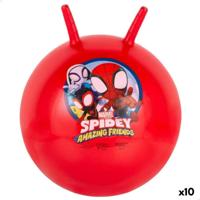 Springbal Spidey Ø 45 cm Rood (10 Stuks) - thumbnail