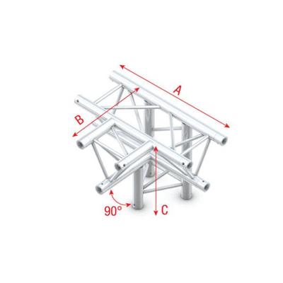 MILOS Milos Pro-30 Triangle F Truss - T-Cross + down 4-way - 71 cm