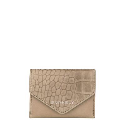 Burkely Croco Cody Wallet S Portemonnee RFID Donker Grijs