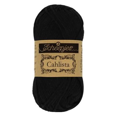 Scheepjes Cahlista 50g - 110 Jet Black