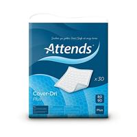 Attends Cover-Dri Plus Onderlegger 80x90cm, 30 Stuks - thumbnail