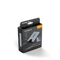 Integral SlimXpress Pro INSSD500GPORT3.2SLIMXS externe solide-state drive Thunderbolt technologie 500 GB USB Type-C USB 3.2 Gen 2x2 Zilver - thumbnail