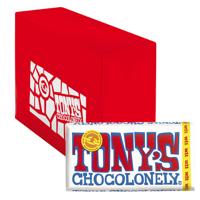 Chocolade tony chocolonely wit reep 180gr | 15 stuks - thumbnail