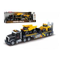 Autotransporter met voertuigen - thumbnail