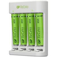 Standaard batterijen inclusief 4 oplaadbare AAA-batterijen met 850 mAh - thumbnail