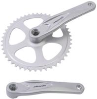 Miranda crankset alu zilver 46 tands 3 32 + 1 8 bulk - thumbnail