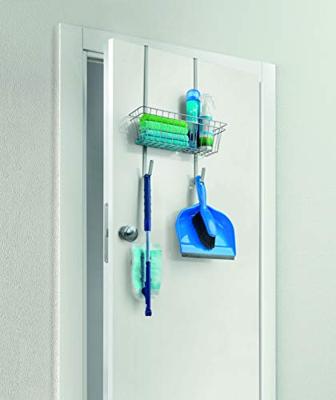 Metaltex strijkplankhouder 28x15x49 cm zilver