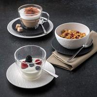 Villeroy & Boch Manufacture Rock Blanc Gebaksbord 16 cm - thumbnail