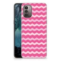 Nokia G21 | G11 | TPU bumper | Waves Pink - thumbnail