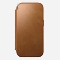 Nomad Modern Leather Folio iPhone 17 Pro English Tan - thumbnail
