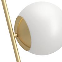 Eglo TafellampRondo 4 goud met witte bol - 900868 - thumbnail