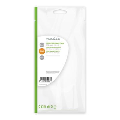 Netwerkkabel CAT6 UTP | RJ45 (8P8C) male - RJ45 (8P8C) male | 0,5 m | Wit