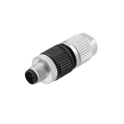 Weidmüller 1852740000 Sensor/actuator connector, niet geassembleerd M12 Aantal polen (sensoren): 4 Stekker, recht 1 stuk(s)