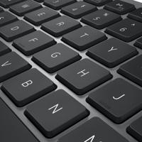 Dell KM7120W Azerty BE RF & BT Draadloos Desktopset - Grijs, Zwart - thumbnail