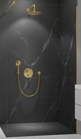 Ben Vivid inloopdouche incl. antikalk 120x200cm geborsteld messing - thumbnail