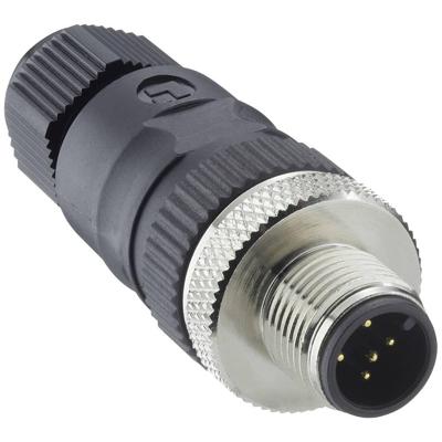 Lutronic 1250 05 T9CR Sensor/actuator connector, niet geassembleerd M12 Aantal polen (sensoren): 5 Stekker, recht 1 stuk(s)