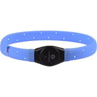 Visio Light Led Halsband Jumbo Blauw 35 tot 64 cm lengte x 7 mm breedte Flamingo Blauw - thumbnail