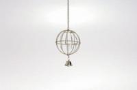 Beeztees Chroom Voederbal+Deur Hooibal Knaag 8cm - thumbnail