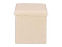 LIVARNO Poef (Beige) - thumbnail