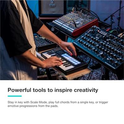 Novation Launchkey Mini 25 MK4 USB/MIDI keyboard - thumbnail
