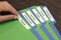 Dymo D1 tape S0720530 12mm x 7m Black/White - thumbnail