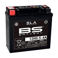 BS-BATTERY Bs-batterij batterij "12n5,5-4a/4b / 12n5,5-4a". battery 12n5.5-4a/4b bs sla - thumbnail