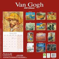 Van Gogh Calendar 2026 Square Artist Wall Calendar - 16 Month - thumbnail