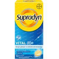 Supradyn Vital 50+ Multivitamine Vitaliteit Met Ginseng 30 Bruistabletten