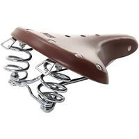 CONTEC zadel "classic exclusiv touring herren" ct saddle cl. excl. tour. leather gents gravy - thumbnail