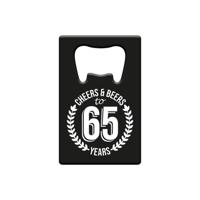 Flesopener metaal - 65 jaar - thumbnail