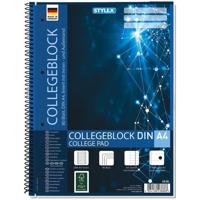 Stylex A4 Collegeblok met Lijnen 80 Bladen - thumbnail