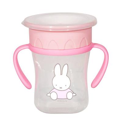 nijntje anti-lek beker 360° met handvat - 300ml (2 stuks) Roze