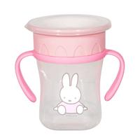 nijntje anti-lek beker 360° met handvat - 300ml (2 stuks) Roze - thumbnail