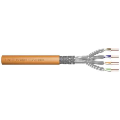 Digitus DK-1743-VH-250 Installatiekabel CAT 7 S/FTP 4 x 2 x 0.258 mm² Oranje 250 m Digitus DK-1743-VH-250 Installatiekabel CAT 7 S/FTP 4 x 2 x 0.258 mm² Oranje 250 m