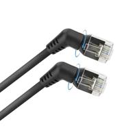 ACT DD1907 Roteerbare netwerkkabel Zwart 7 m Cat6 U/FTP (STP) - thumbnail