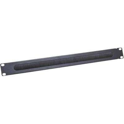 LogiLink ORCEB1B 19 inch Kabelgeleiding voor patchkast 1 HE Zwart